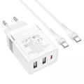 3 Port 30W N21 Pro Tourer Super Charger 2xPD USB + USB C with USB C Cable