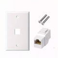 RJ45 Keystone with RJ45 Coupler / Joiner Insert