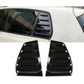 VW Golf Mk5 Rear Window Louver Glossy Black