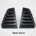 VW Golf Mk5 Rear Window Louver Matte Black