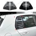 VW Golf Mk5 Rear Window Louver Carbon Fiber