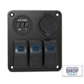 3 Gang switch panel