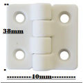 WHITE NYLON 40.5X38MM