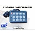 12 Gang Panel Wired