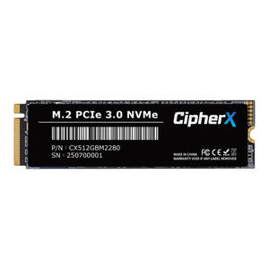 Solid State Drives - TOSHIBA 512GB PCIE NVME kBg30zmv512g M.2 2280