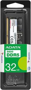 Memory (RAM) - ADATA 16GB 5600MHz DDR5 ECC SO-DIMM Memory Module