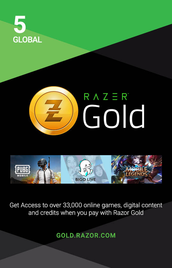 Razor Gold PIN GLOBAL 5