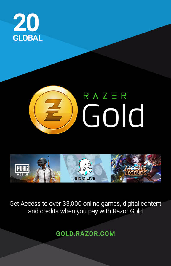 Razor Gold PIN GLOBAL 20