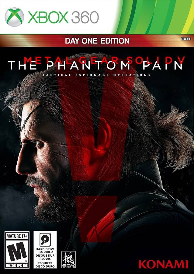 (XBox 360) Metal Gear Solid V Phantom Pain (Day 1 Edition)