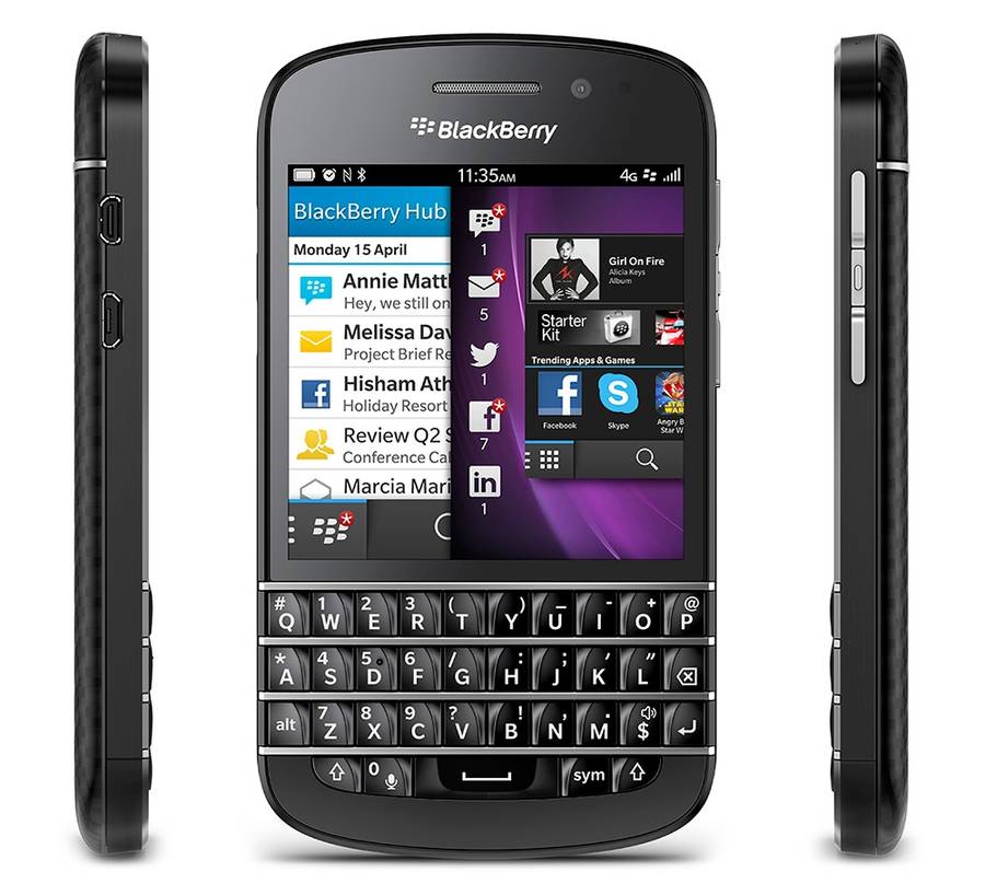 Q10 Original Blackberry Q10 8.0MP Phone 2GB RAM 16GB ROM Qwerty phone