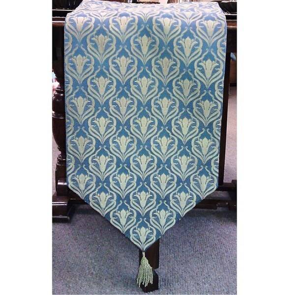 Corona Decor Italian Tulip Design 90x12-inch Table Runner