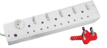 DSSO 5X 16A + 5 X 2PIN EURO + 1XSCHUCKO C/W O/L
