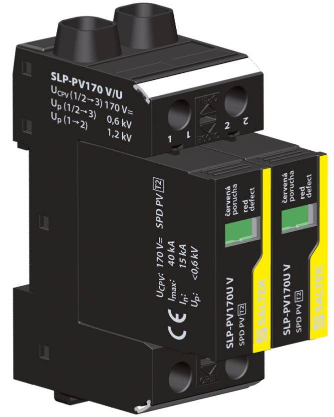 2P 170VDC 40kA 8/20 SURGE ARRESTOR FOR PHOTOVOLTAIC