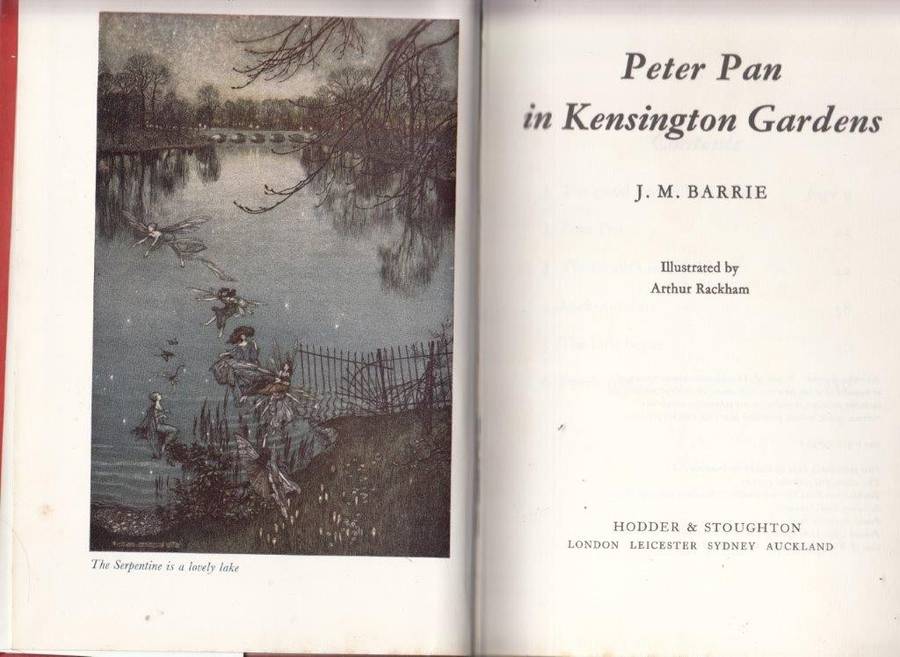 Peter Pan in Kensington Gardens (Hardcover) - Barrie, J. M. & Byron, May