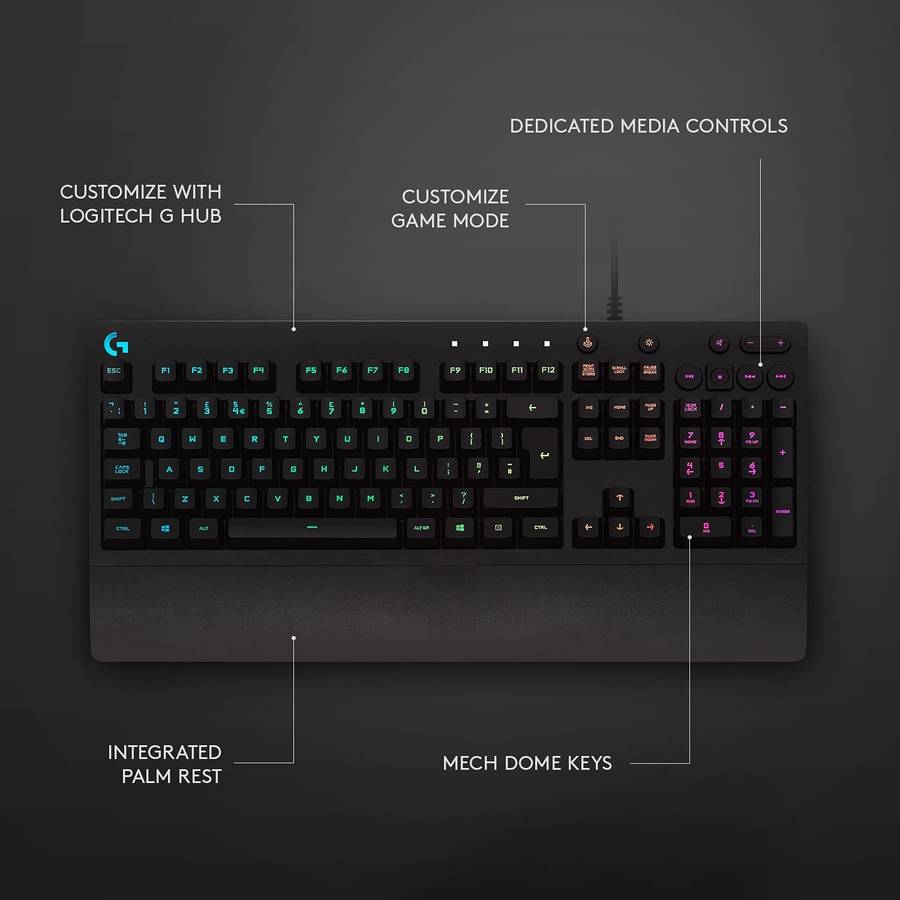 Logitech G213 Keyboard Prodigy