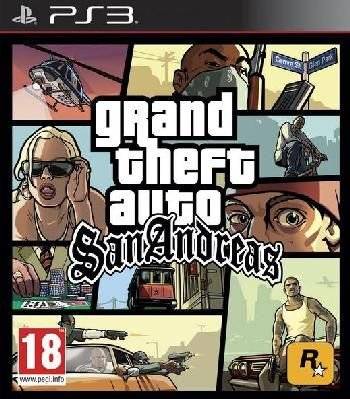 Grand Theft Auto: San Andreas (PlayStation 3, DVD-ROM)