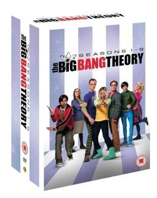 The Big Bang Theory: Season 1-9 (DVD, Boxed set)