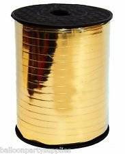 Balloon Ribbon (5mm x 450 Metres) Gold