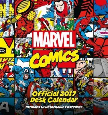 Marvel Comics Official 2017 Desk Easel Calendar (Calendar)