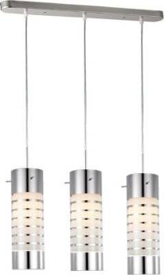 Radiant Rib Pendant Light - 3 Globe Fitting (Chrome) picture