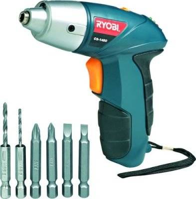 Ryobi Cordless Screwdriver (4.8V) (Battery Included)