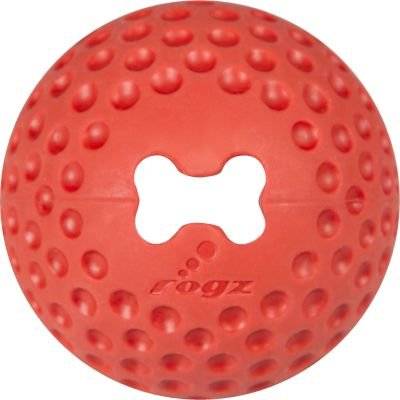 Rogz Gumz Dog Treat Ball - Large 78mm (Red)