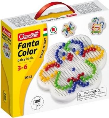 Quercetti Mini Daisy Pegboard (100 Pieces)