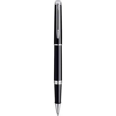 Waterman Hemisphere Essential Rollerball Pen (Black and Chrome)