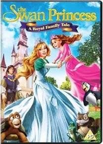The Swan Princess: A Royal Family Tale (English, German, Italian, DVD)