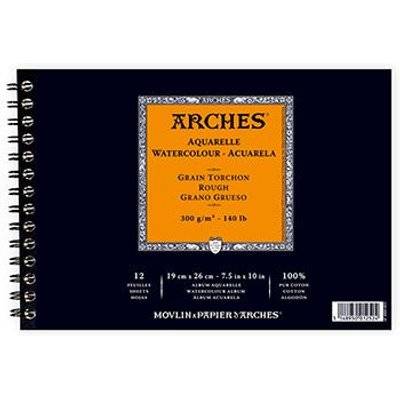 Arches Aquarelle Spiral Pad Rough (19x26cm) picture