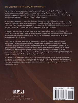 A Guide to the Project Management Body of Knowledge (PMBOK Guide) (Paperback, 5th Revised edition)