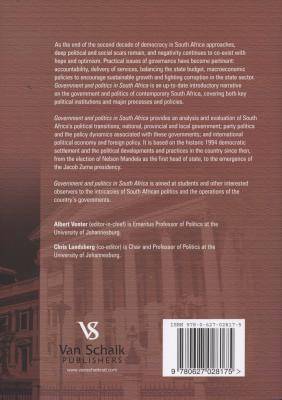 Government and Politics in South Africa (Paperback, 4th Revised edition) Picture 2