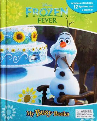 My Busy Books: Frozen Fever - Storybook + 12 Figurines + Playmat + DVD (Board book)