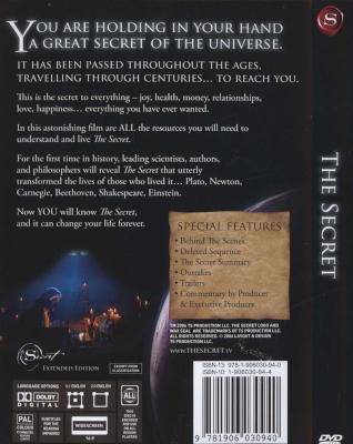 The Secret - The Secret Has Travelled Through Centuries...to Reach You (DVD, Extended ed)