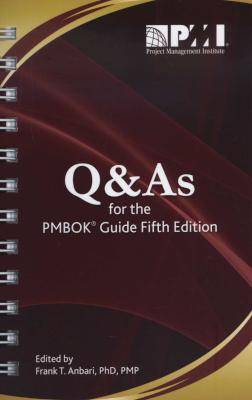 Q&As for the Pmbok Guide (Spiral bound, 5th Revised edition)