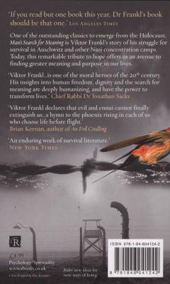 Man's Search for Meaning - The Classic Tribute to Hope from the Holocaust (Paperback, Export ed) Picture 2