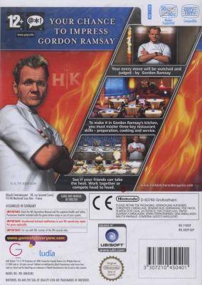 Hell's Kitchen (Nintendo Wii, Game)