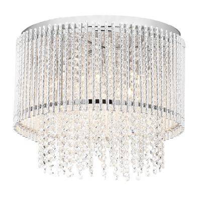 Radiant Chimes Ceiling Light - 6 Globe Fitting (Chrome)