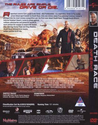 Death Race 3: Inferno (DVD)