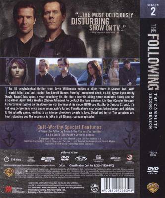 The Following - Season 2 (DVD, Boxed set)