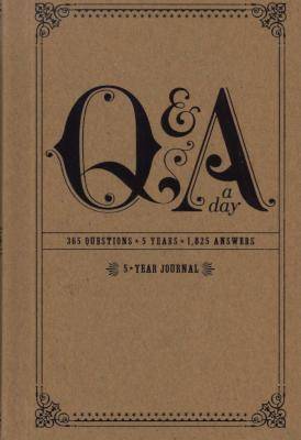 Q and A a Day - 5-year Journal (Diary)