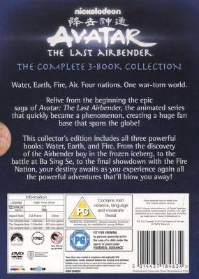 Avatar - The Last Airbender: The Complete Collection (DVD, Boxed set)