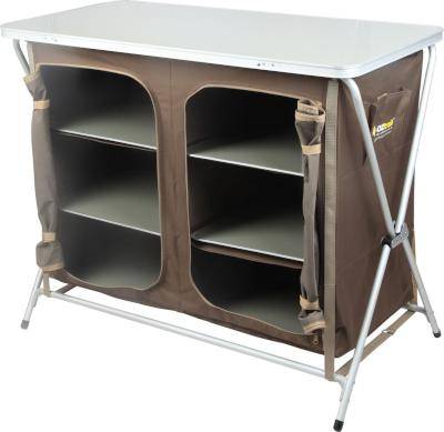 Oztrail 3 Shelf Double Deluxe Cupboard