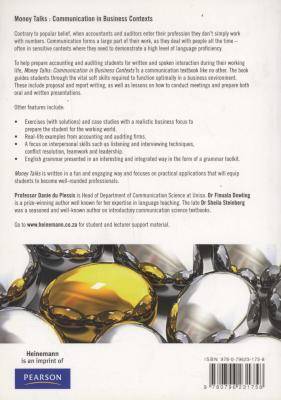 Money Talks - Communication In Business Contexts (Paperback) Picture 2