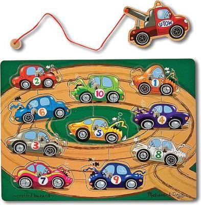 Melissa & Doug Magnetic Puzzle Games - Tow Truck