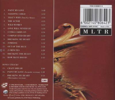 Paint My Love - Greatest Hits (CD) Picture 2