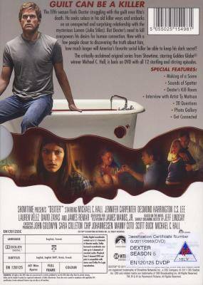 Dexter - Season 5 (DVD, Boxed set)