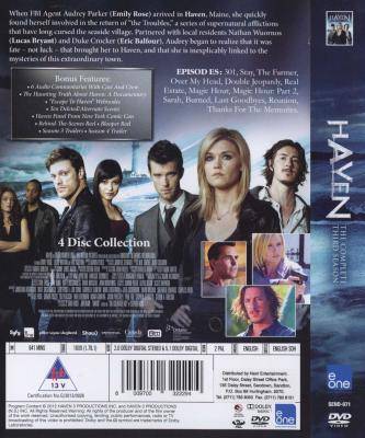 Haven - Season 3 (DVD, Boxed set)