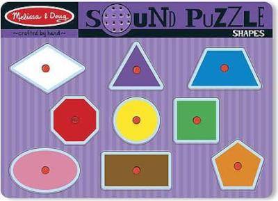 Melissa & Doug Sound Puzzle - Shapes