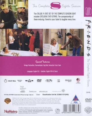 Friends - Season 8 (DVD)